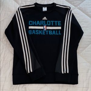 Adidas- Charlotte Hornets On-Court Climawarm Crew
